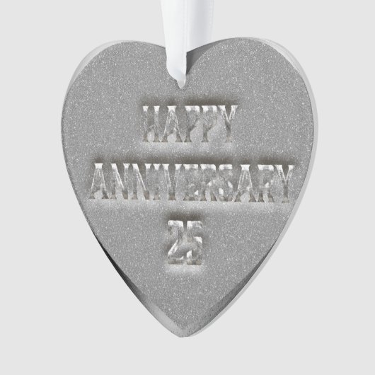 25e anniversaire du Mariage d'argent (devant)