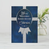 25e anniversaire du Mariage - Invitations (Debout devant)