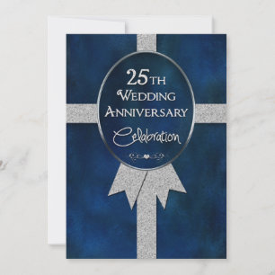 25e anniversaire du Mariage - Invitations