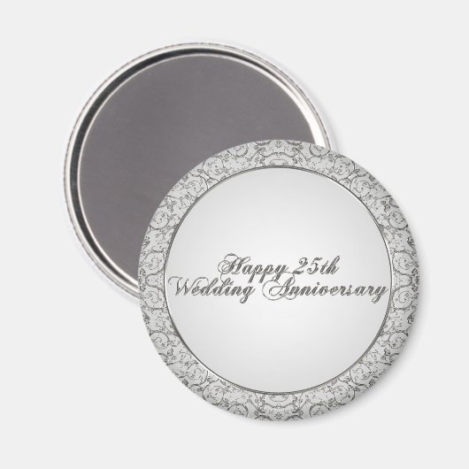 25e anniversaire du Mariage Magnet (Recto/Verso)