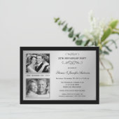 25e anniversaire Invitations photos passées et pré (Debout devant)