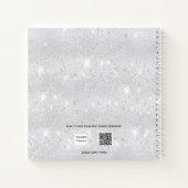 25e anniversaire mariage argent feuillage livre d' (Dos)