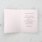 25e anniversaire Mariage d'argent Cartes de voeux (Intérieur)
