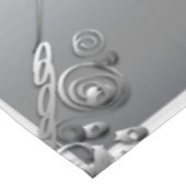 25e anniversaire Mariage d'argent Nappe (Angle)