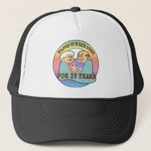 25e bruiloft Jubileum cadeaus Trucker Pet