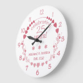 25e bruiloft Jubileum hart Grote Klok (Hoek)