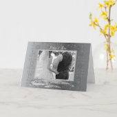 25e bruiloft Jubileum Kaart (Gele Bloem)