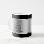 25e bruiloft Jubileum Koffiemok (Voorkant links)