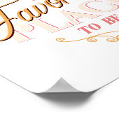 25e bruiloft Jubileum na 25 jaar samen Poster (Hoek)