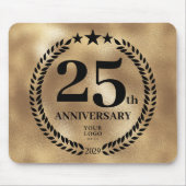 25e Business Jubileum Gold Muismat (Voorkant)