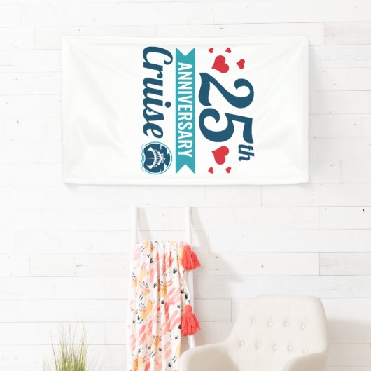 25e cruise Jubileum Spandoek (Insitu)