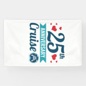 25e cruise Jubileum Spandoek (Horizontaal)