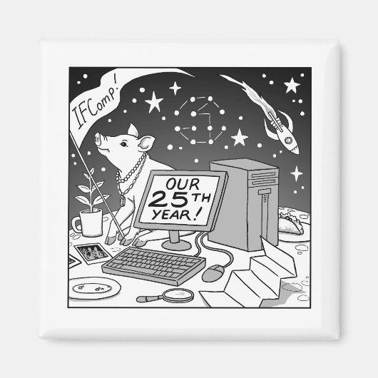 25e édition IFComp Magnet (Devant)