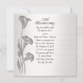 25e huwelijksverjaardag hernieuwing van geloften c kaart (Voorkant)