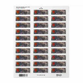25e INF DIV infanteriedivisie veteranen Vietnam Etiket (Full Sheet)