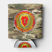 25e infanteriedivisie blikjeskoeler (Voorkant)