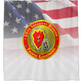 25e infanteriedivisie douchegordijn (Voorkant)