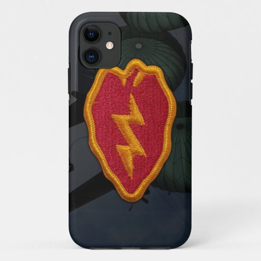 25e infanteriedivisie Nam Patch Case-Mate iPhone Case (Achterkant)