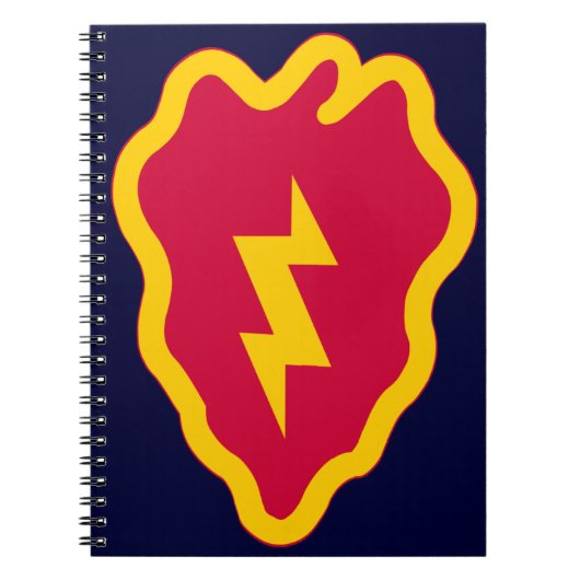 25e infanteriedivisie notitieboek (Voorkant)