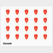 25e infanteriedivisie ronde sticker (Vel)