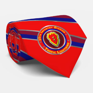 25e Infanteriedivisie “Tropic Lightning” Stropdas