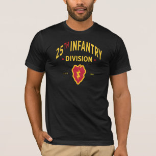 25e Infanteriedivisie - Tropische bliksem T-shirt