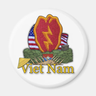 25e infanteriedivisie vietnam vc rvn veteranen Mag Magneet