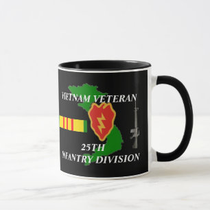 25e infanteriedivisie Vietnam Veteranese koffiehan Mok