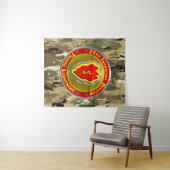 25e infanteriedivisie wandkleed (In Situ (horizontaal))