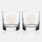 25e infanteriedivisie whisky glas (Achterkant)