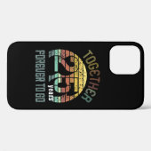 25e jaar bruiloft Jubileum Case-Mate iPhone Case (Achterkant (horizontaal))