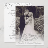 25e Jubileum 25 JAAR IN FOREVER Foto Kaart (Voorkant / Achterkant)