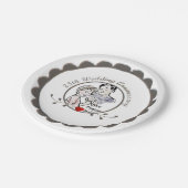 25e Jubileum Borden Papieren Bordje (Gekanteld)