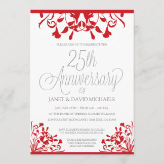 25e jubileum botanische rood kaart