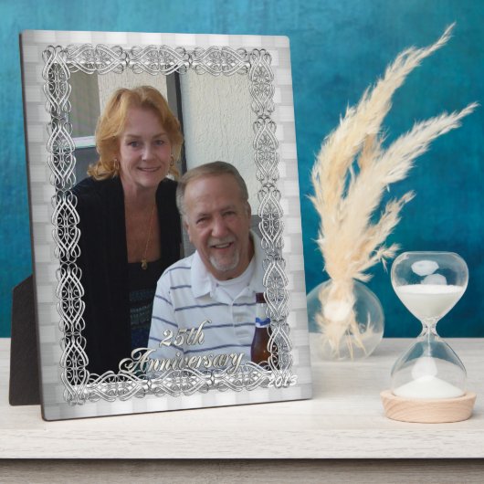 25e Jubileum fotoplaque Fotoplaat (Zijkant)