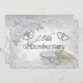 25e Jubileum ringen Uitnodiging (Voorkant / Achterkant)