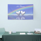 25e Jubileum Silver Hearts Banner (Beurs)