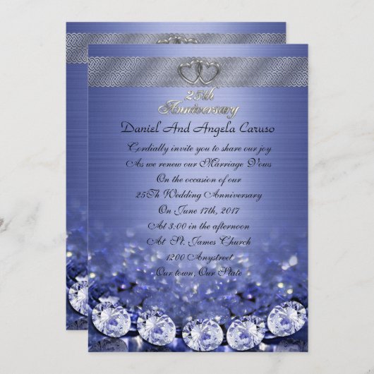 25e Jubileum Uitnodiging tot herroeping (Voorkant / Achterkant)