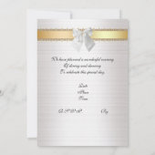 25e Jubileum uitnodiging voor ouders (Achterkant)