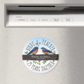 25e Jubileum van de bruiloft, Blauwvogels van een  Magneet (Insitu (Vaatwasser))