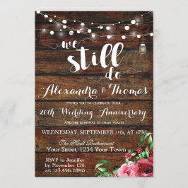 25e Jubileum van het huwelijk, we doen nog steeds  Kaart