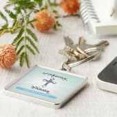 25e Jubileum van Orde, Square Gift Sleutelhanger (Zijkant)