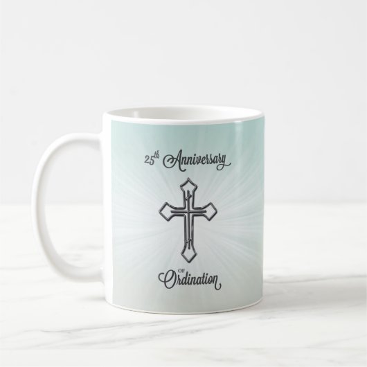 25e Jubileum van Ordination, Silver Cross Koffiemok (Links)