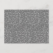 25e Jubileum Zilveren Hartelijk opslaan Datum Foto Aankondigingskaart (Achterkant)