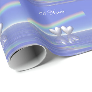 25e Jubileum Zilverharding Cadeaupapier