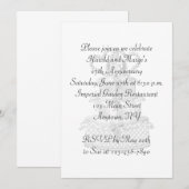 25e jubileumfeest kaart (Voorkant / Achterkant)