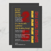 25e milde milde zondag rood Goud grijs Kaart (Voorkant / Achterkant)