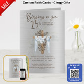 25e PRIJSTERWIJDINGSVERJAARDAG Priester Predikant Kaart