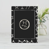 25e Silver Jubileum Design - Ontwerp van Giraffe Kaart (Staand voorkant)