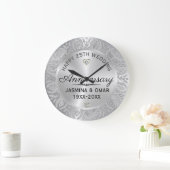 25e trouwdag Zilver & Diamanten Grote Klok (Huis)